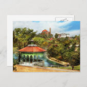Carte Postale Ville Cincinnati OH - Le Gazebo de Spring House 19 (Devant / Derrière)