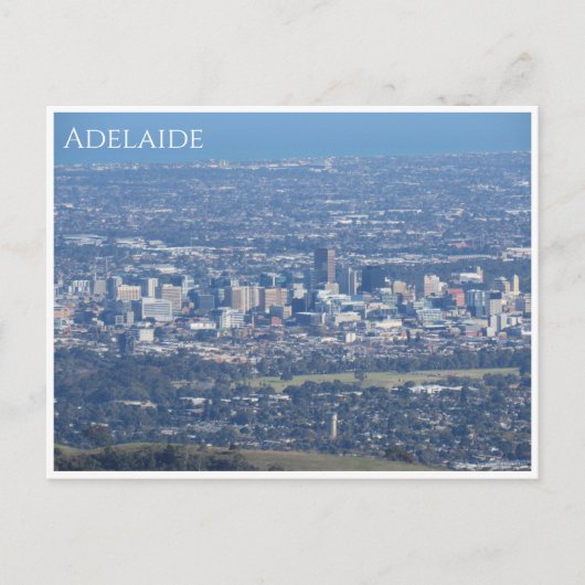 Carte Postale ville d'adelaide (Devant)