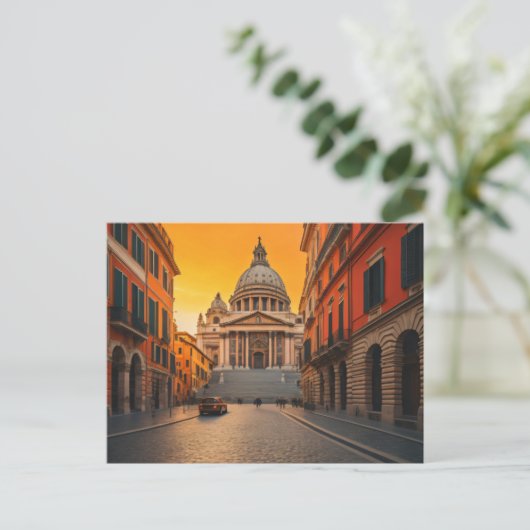 Carte Postale Ville d'art de Rome (Debout devant)