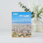 Carte Postale Ville d'Athènes, Grèce (Debout devant)