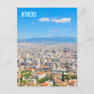 Carte Postale Ville d'Athènes, Grèce