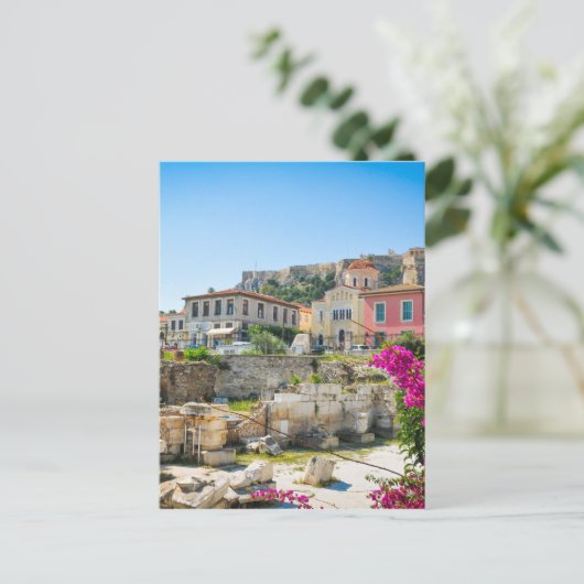 Carte Postale Ville d'Athènes, Grèce (Debout devant)