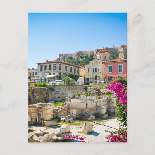 Carte Postale Ville d'Athènes, Grèce (Devant)