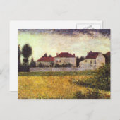 Carte Postale Ville d'Avray, Les maisons blanches de Georges Seu (Devant / Derrière)