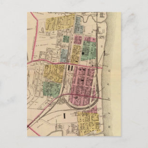 Carte Postale Ville de Bellaire, Ohio
