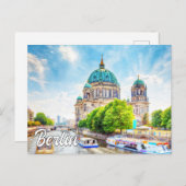 Carte Postale Ville De Berlin, Allemagne (Devant / Derrière)