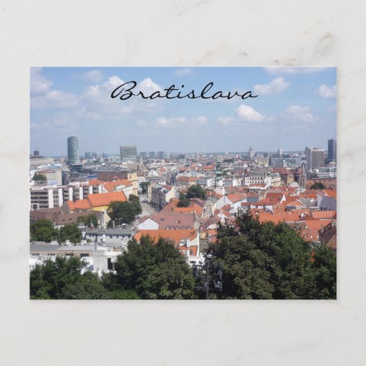 Carte Postale ville de bratislava (Devant)