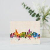 Carte Postale Ville de Charlotte North Carolina Skyline (Debout devant)