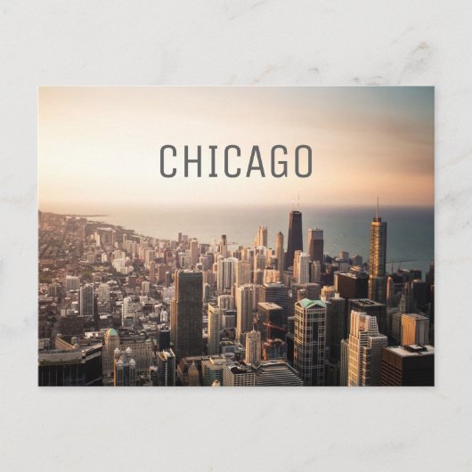 Carte Postale Ville de Chicago (Devant)