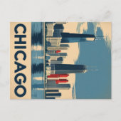 Carte Postale Ville de Chicago (Devant)