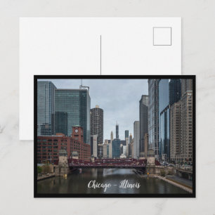 Carte Postale Ville de Chicago, Illinois