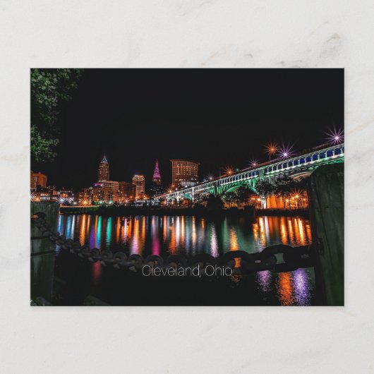 Carte Postale Ville de Cleveland Ohio (Devant)