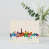 Carte Postale Ville de Cleveland Ohio Skyline (Debout devant)