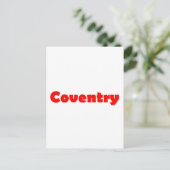 Carte Postale Ville de Coventry en Angleterre (Debout devant)