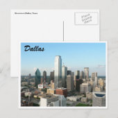 Carte Postale ville de dallas (Devant / Derrière)