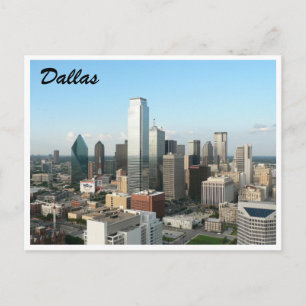 Carte Postale ville de dallas