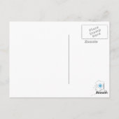 Carte Postale Ville de Dawson, le Yukon (Dos)