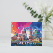 Carte Postale Ville de Derby de Louisville (Debout devant)