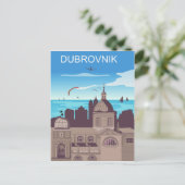 Carte Postale ville de Dubrovnik (Debout devant)