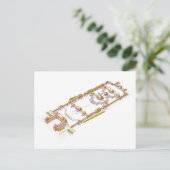 Carte Postale Ville de Forbiden Pékin. Détail (Debout devant)