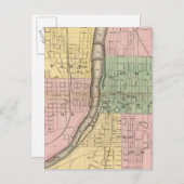 Carte Postale Ville de Grand Rapids, comté de Kent (Devant / Derrière)