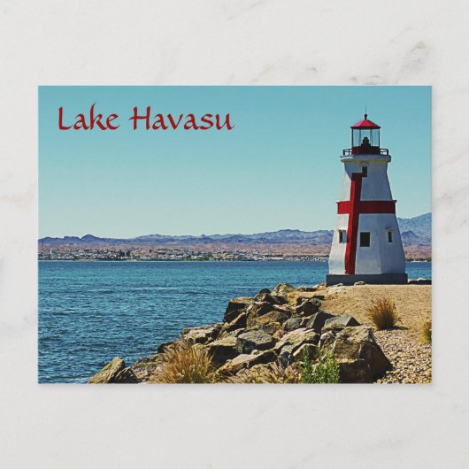 Carte Postale Ville de Lake Havasu, Arizona (Devant)