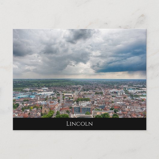Carte Postale Ville de Lincoln (Devant)