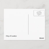 Carte Postale Ville de Londres (Dos)