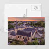 Carte Postale Ville de Luxembourg (Devant / Derrière)