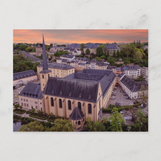 Carte Postale Ville de Luxembourg (Devant)