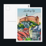 Carte Postale Ville de Luxembourg Lieu de voyage célèbre<br><div class="desc">Ville de Luxembourg Lieu de voyage célèbre</div>