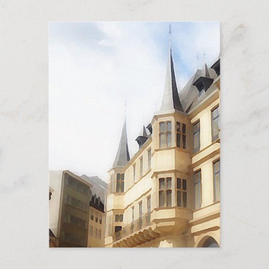 Carte Postale Ville de Luxembourg - Vielle ville (Devant)