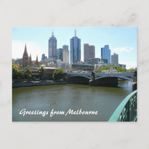 Carte Postale ville de melb