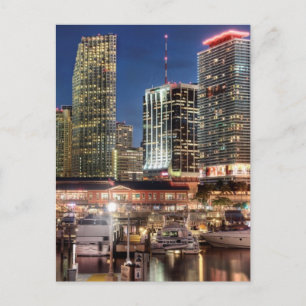 Carte Postale Ville de Miami en Floride
