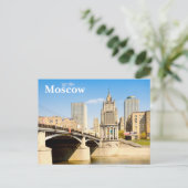 Carte Postale Ville de Moscou (Debout devant)