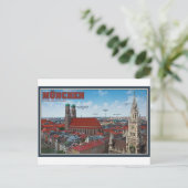 Carte Postale Ville de Munich (Debout devant)