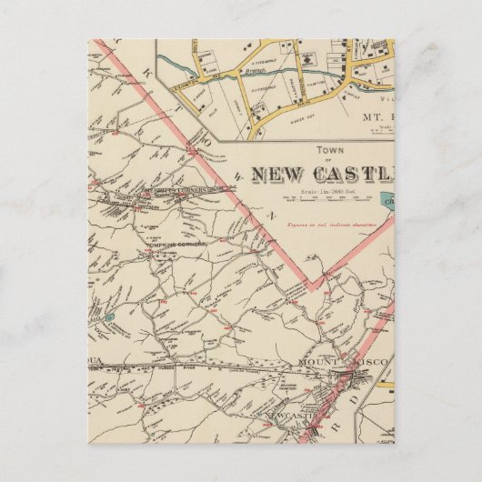 Carte Postale Ville de New Castle (Devant)