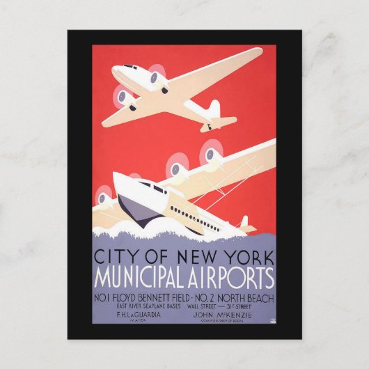 Carte Postale Ville De New York (Devant)