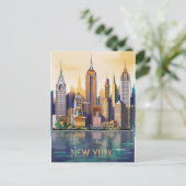 Carte Postale ville de new york (Debout devant)