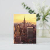 Carte Postale Ville de New York avec Empire State (Debout devant)