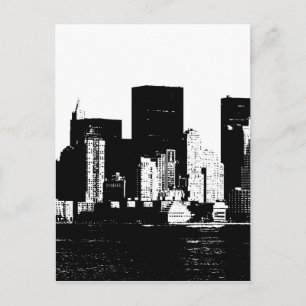 Carte Postale Ville de New York panoramique