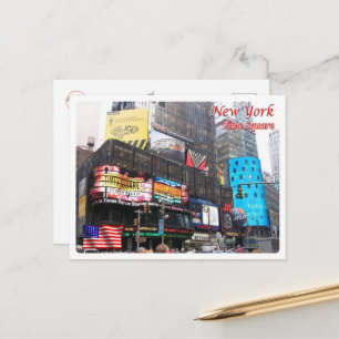 Carte Postale Ville de New York - Time Square - États-Unis -