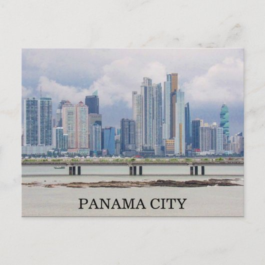 Carte Postale ville de Panama (Devant)