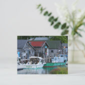 Carte Postale ville de pêcheurs de Leland (Debout devant)