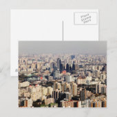 Carte Postale Ville de Pékin élevée (Devant / Derrière)