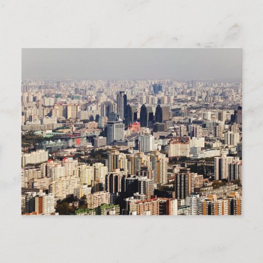 Carte Postale Ville de Pékin élevée (Devant)