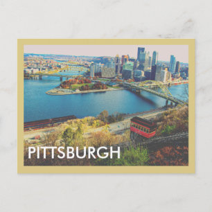Carte Postale Ville de Pittsburgh
