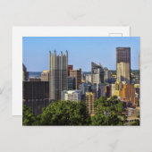 Carte Postale Ville de Pittsburgh Pennsylvanie (Devant / Derrière)