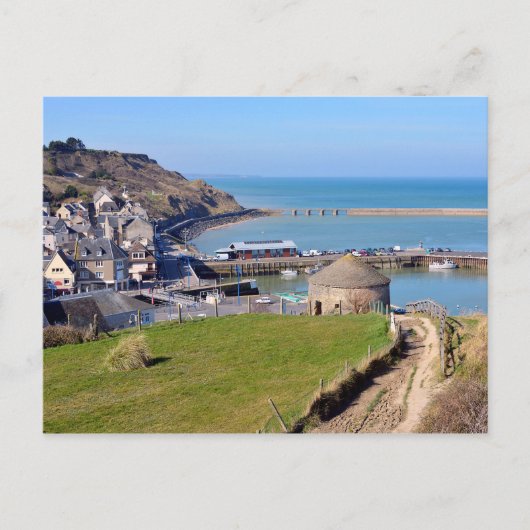 Carte Postale Ville de Port-en-Bessin en France (Devant)