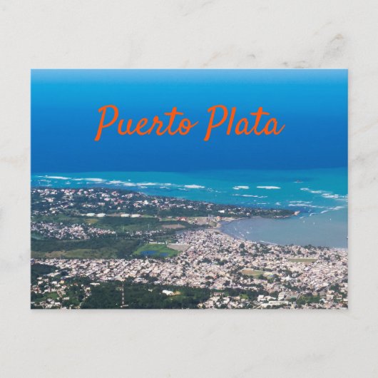 Carte Postale Ville de Puerto Plata (Devant)